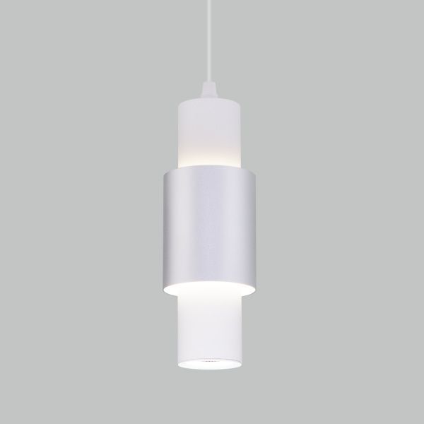 Подвесной светильник 50204/1 LED белый / серебро  Eurosvet