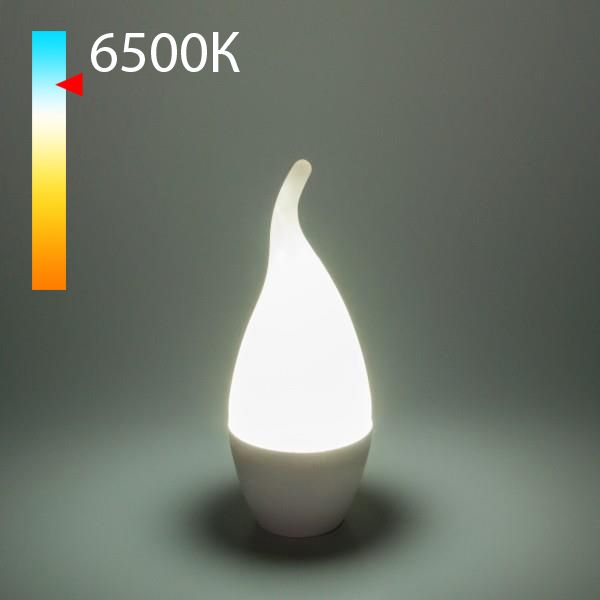 Лампа светодиодная "Свеча на ветру" CA37 8W 6500K E14 BLE1433 Elektrostandard