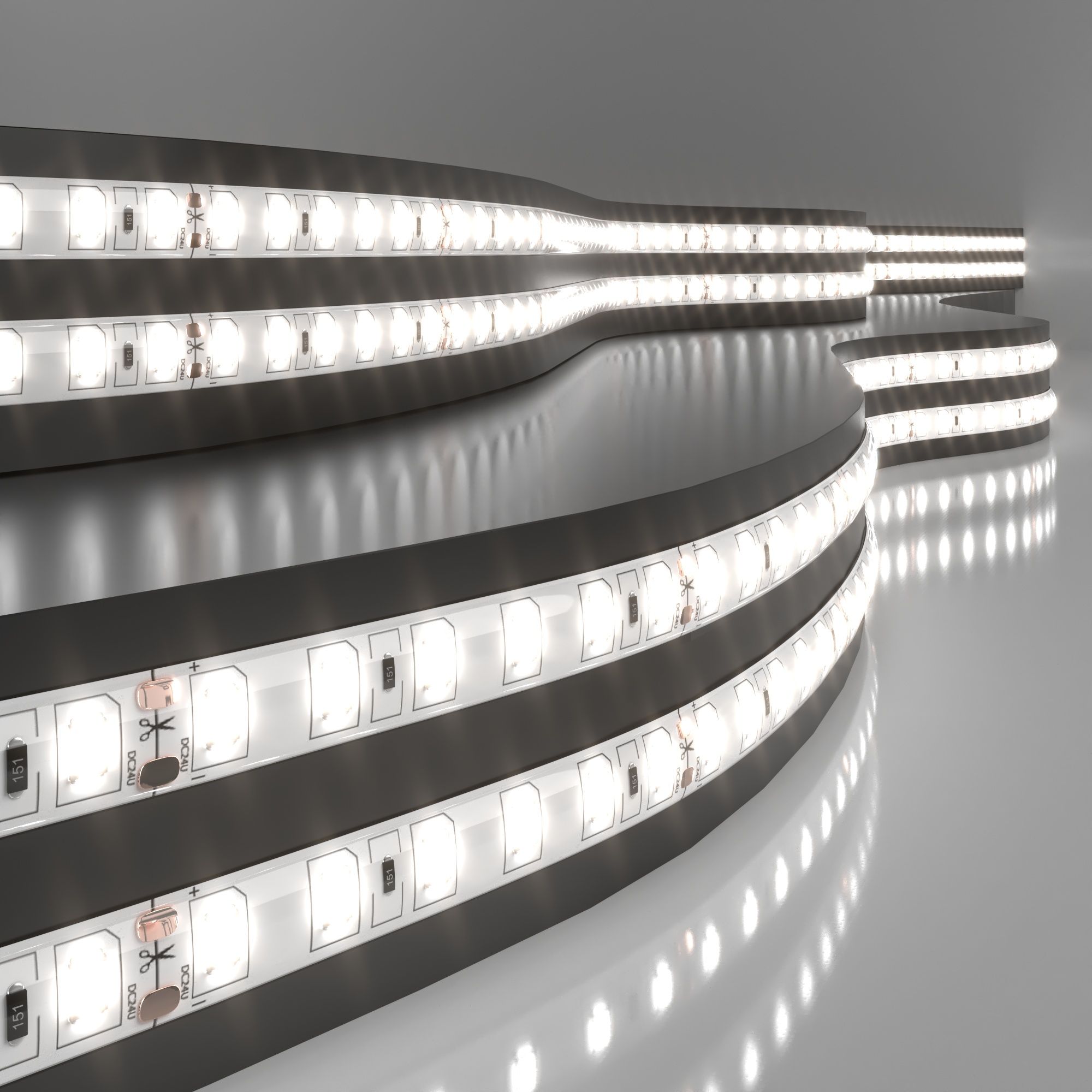 Лента светодиодная 24V 9,6W 120Led 2835 IP65 дневной белый, 5м Elektrostandard