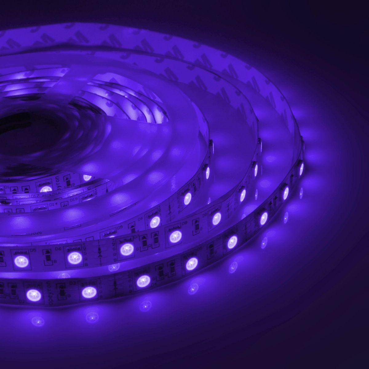 Лента светодиодная СТ smd5050 60д/м 12В IP67 5м RGB Apeyron - Фото 11