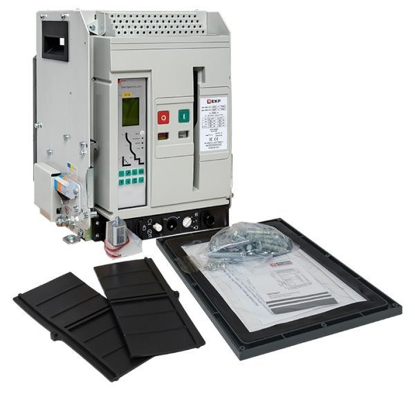 ВА-450 1600/1250А 3P 65кА выкат., корзина, гориз., ETU(220В AC) LCD ModBus-RTU, мп/нр/вкл.к.(220В AC), ав/доп. 1CO/2NO+4CO - Фото 3