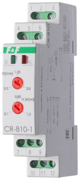 Реле контроля температуры CR-810-1