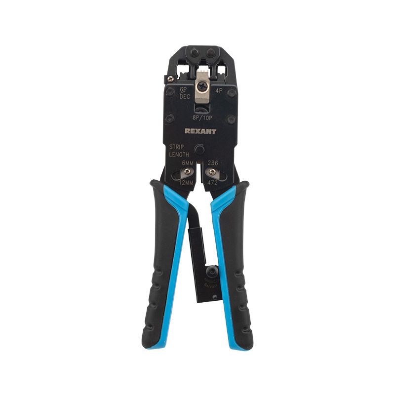 Кримпер HT-200R ТАЙВАНЬ для обжима 10P10C, 8P8C, 6P6C, 4P4C REXANT - Фото 3