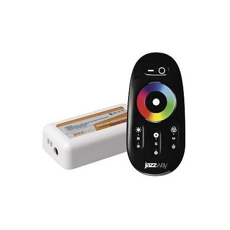 Контроллер RGB PRC-4000RF BL (черный) 12/24V 216/432Вт Jazzway - Фото 2