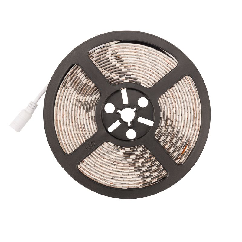 Лента светодиодная 12В, SMD5050, 14,4Вт/м, 60 LED/м, желтый, 10мм, 5м, IP65 LAMPER - Фото 3