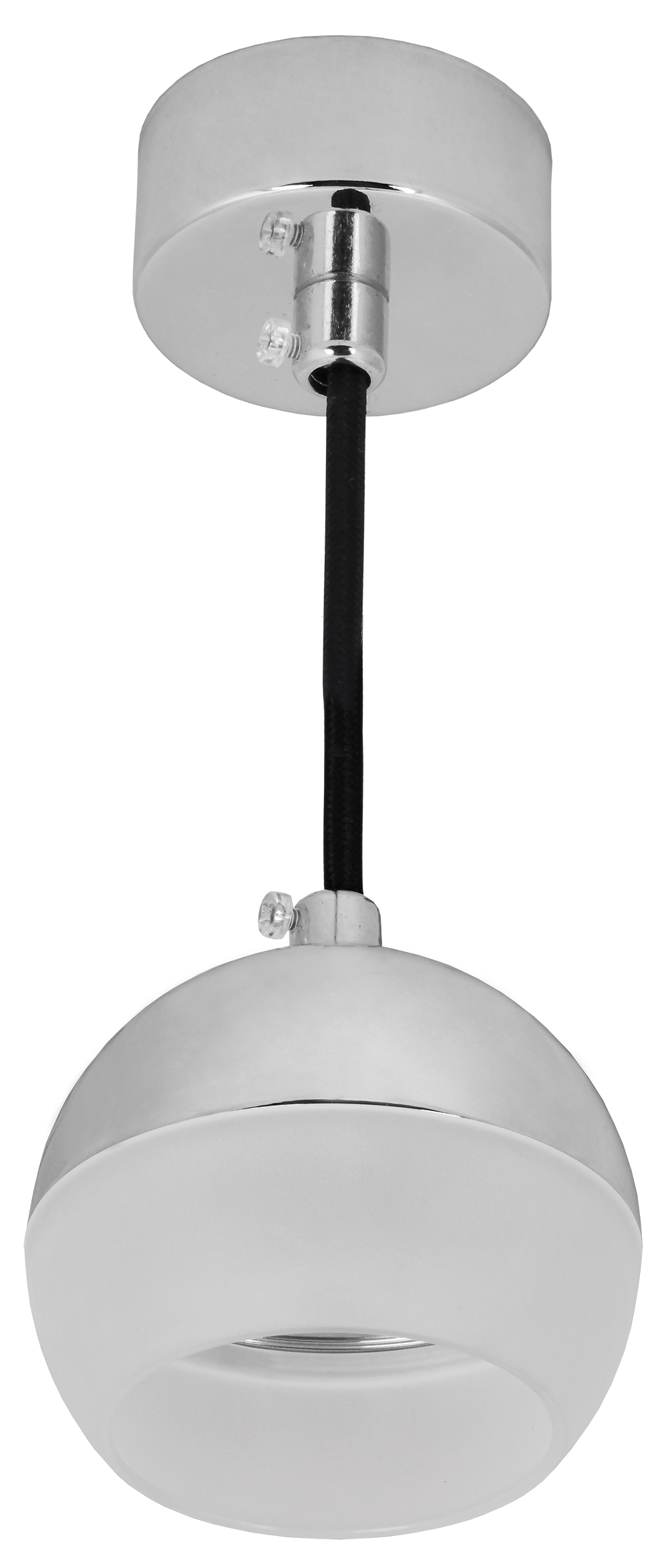LIGHTING Светильник 4012 подвесной под лампу GX53 хром IEK