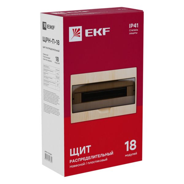ЩРН-П-18 светлое дерево IP41 PROXIMA EKF - Фото 3