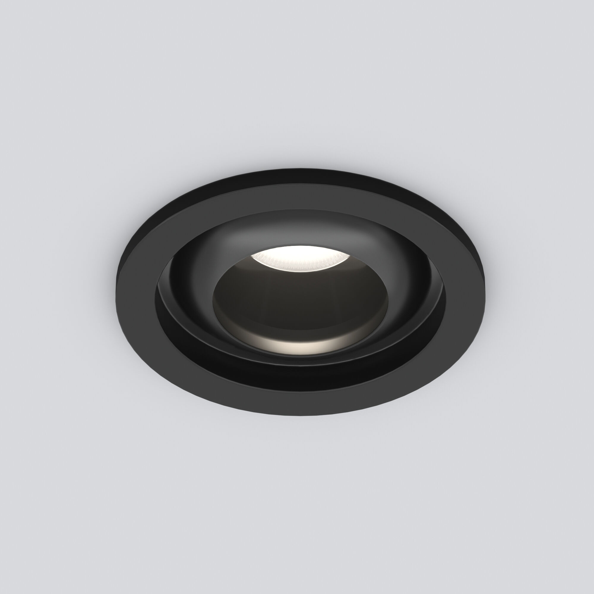 Светильник светодиодный встраиваемый точечный 25022/LED 5W 4200K BK черный Elektrostandard