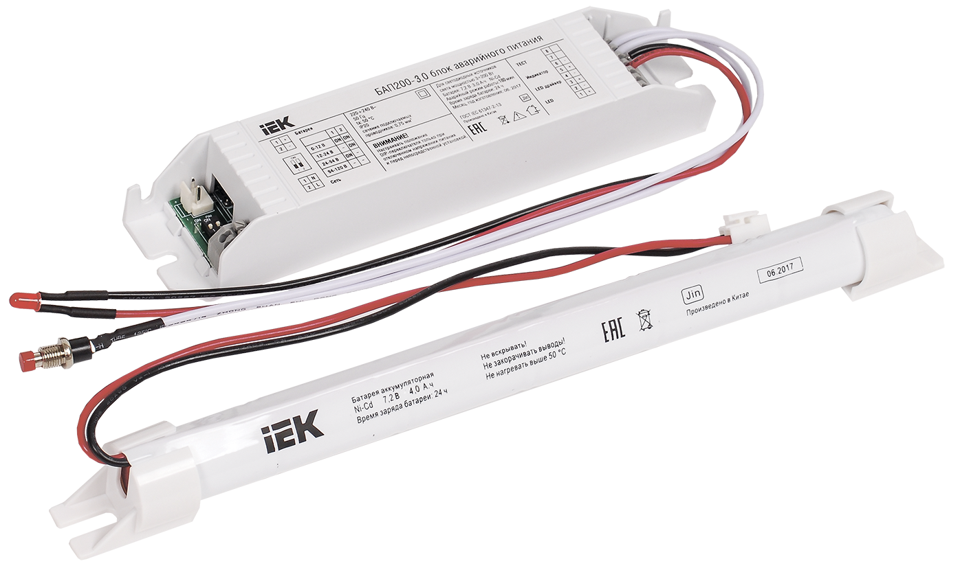 Блок аварийного питания БАП200-3,0 для LED IEK