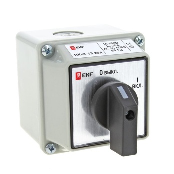 ПК-3-13 63А 3P "ВКЛ-ВЫКЛ" IP54 EKF