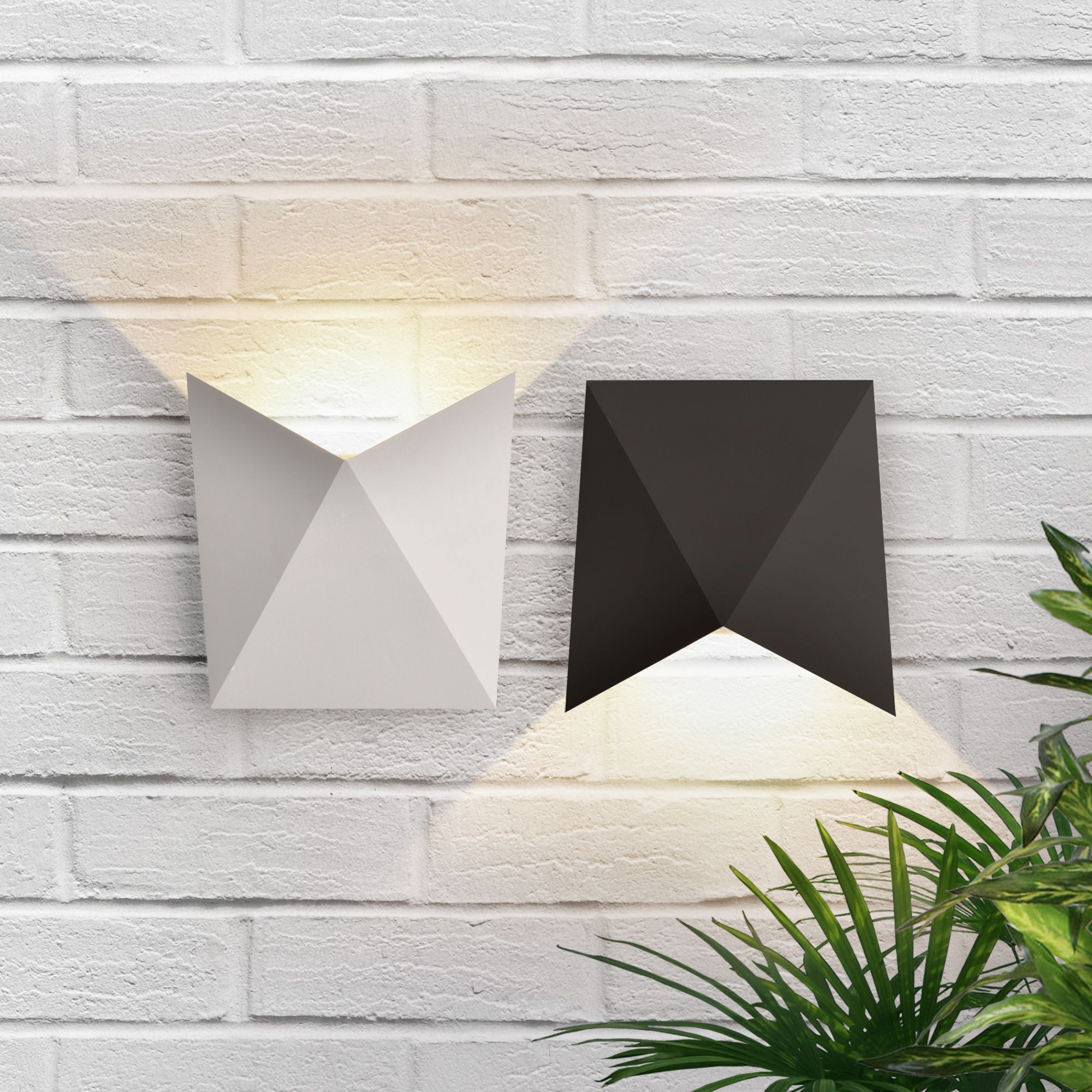 Светильник светодиодный уличный настенный BATTERFLY черный 1517 TECHNO Elektrostandard - Фото 3