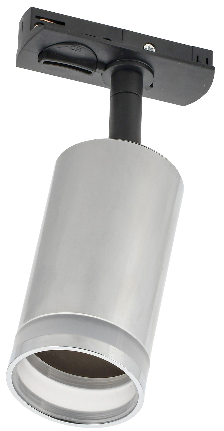 LIGHTING Светильник 4116 декоративный трековый поворотный под лампу GU10 хром IEK