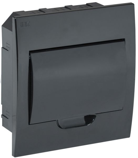 KREPTA 3 Корпус пластиковый ЩРВ-П-8 IP41 черная дверь черный IEK