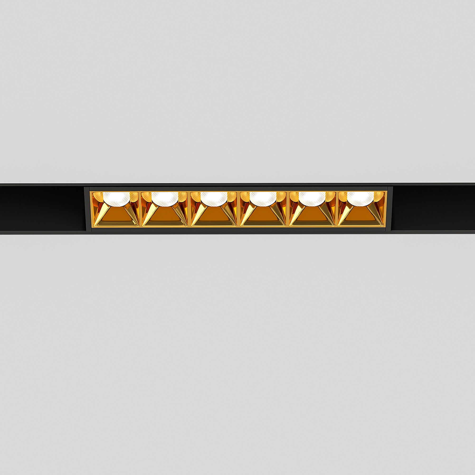 Slim Magnetic Трековый светильник 6W 4000K Artas (чёрный/золото) 85101/01 Elektrostandard - Фото 2