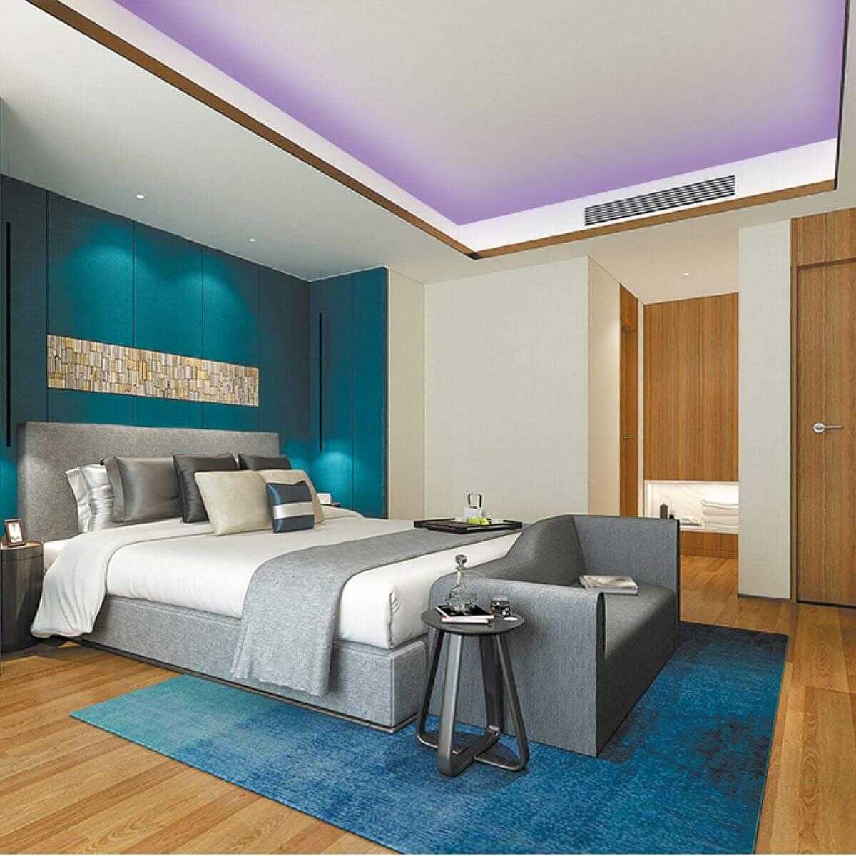 Лента светодиодная COB 352д/м 24В IP20 5м фиолетовый Apeyron - Фото 4