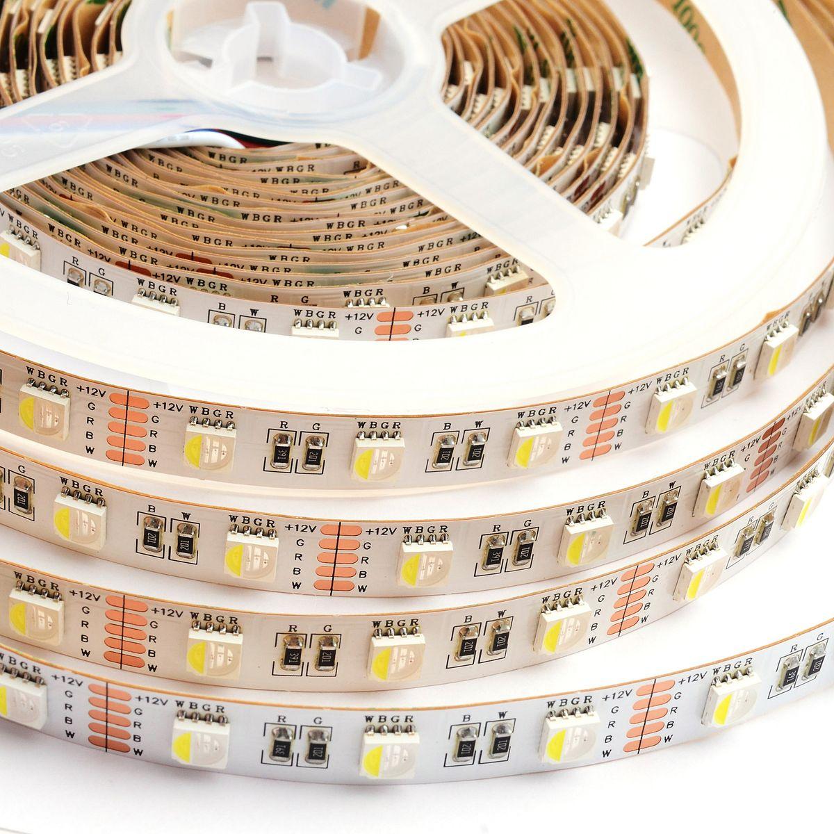 Лента светодиодная СТ smd5050 60д/м 12В IP20 5м RGBW Apeyron - Фото 8