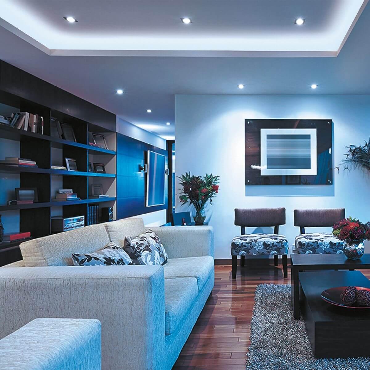 Лента светодиодная COB 352д/м 24В 6500К IP20 5м Apeyron - Фото 5