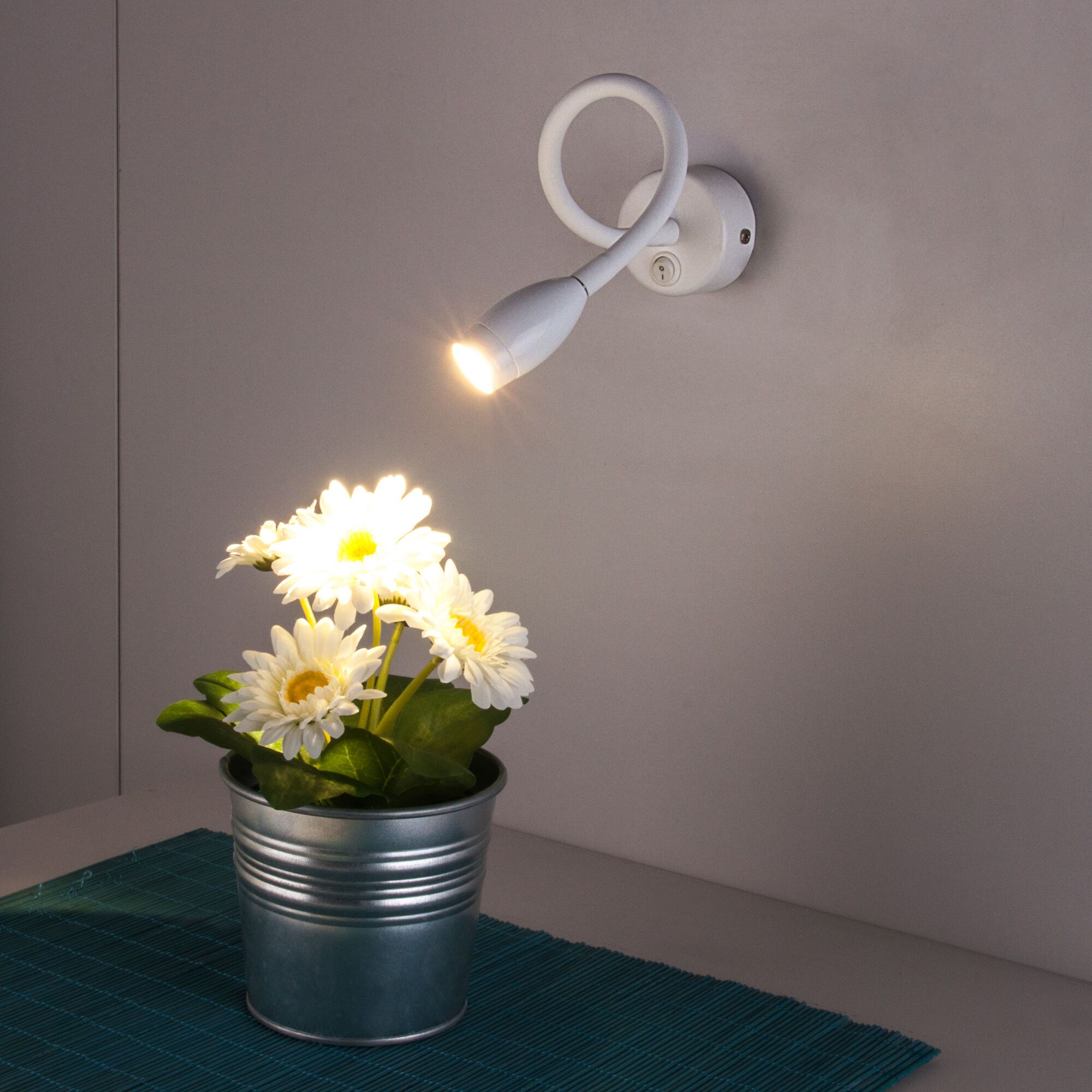 Светильник настенный светодиодный BAND LED белый 3000К MRL LED 1116 белый Elektrostandard - Фото 2