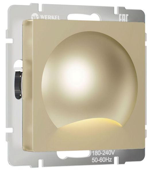 Встраиваемая LED подсветка Moon (шампань) Werkel