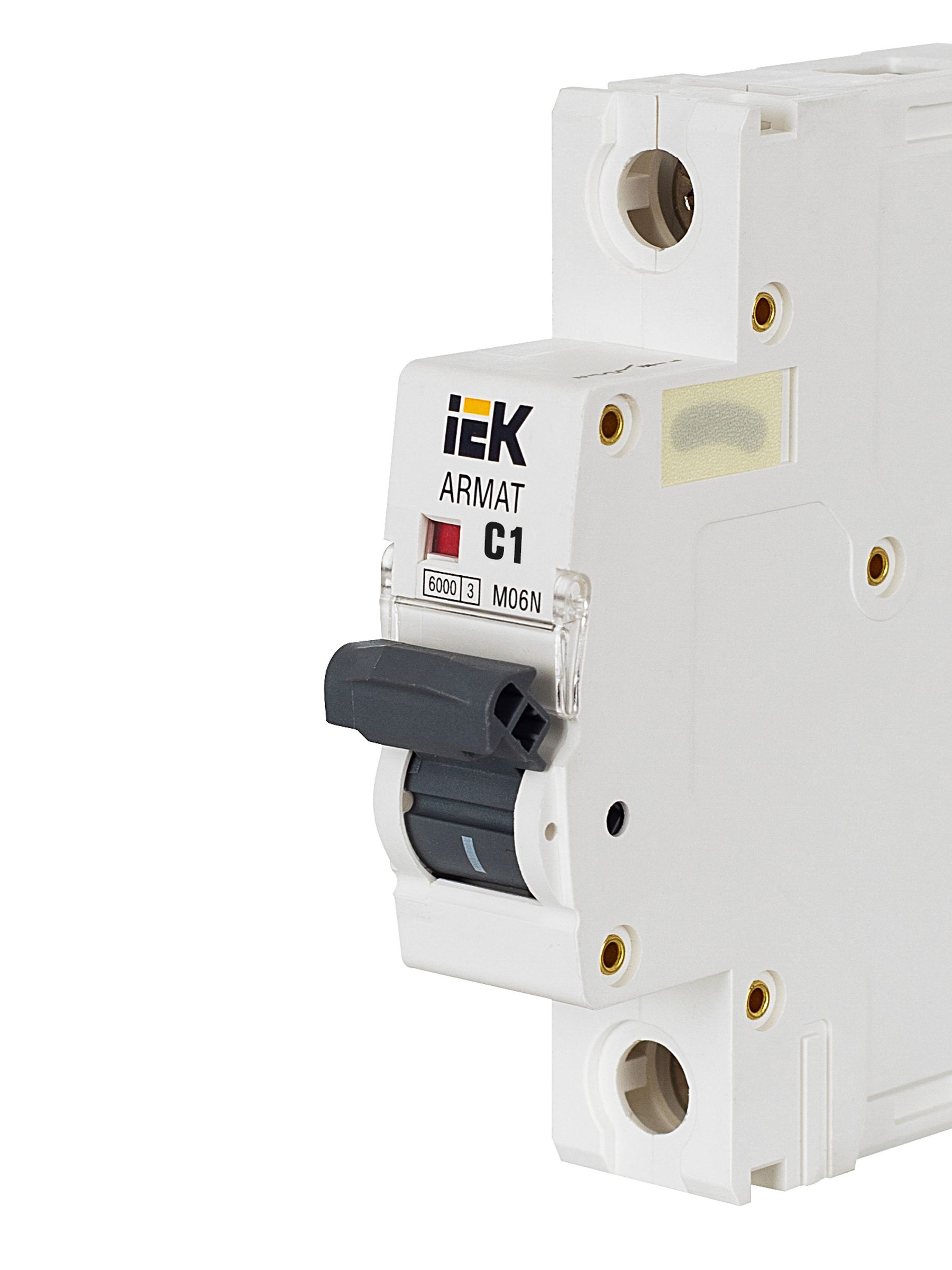 ARMAT Автоматический выключатель M06N 1P C 1А IEK - Фото 5
