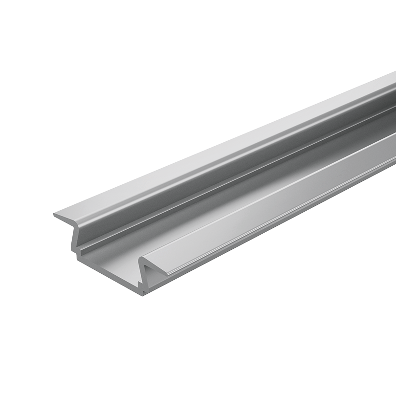 Профиль алюминиевый WOLTA Decor WAP-22/6,5/2000-А (L×W×H) 2000х22х6,5мм анодированный 1/30