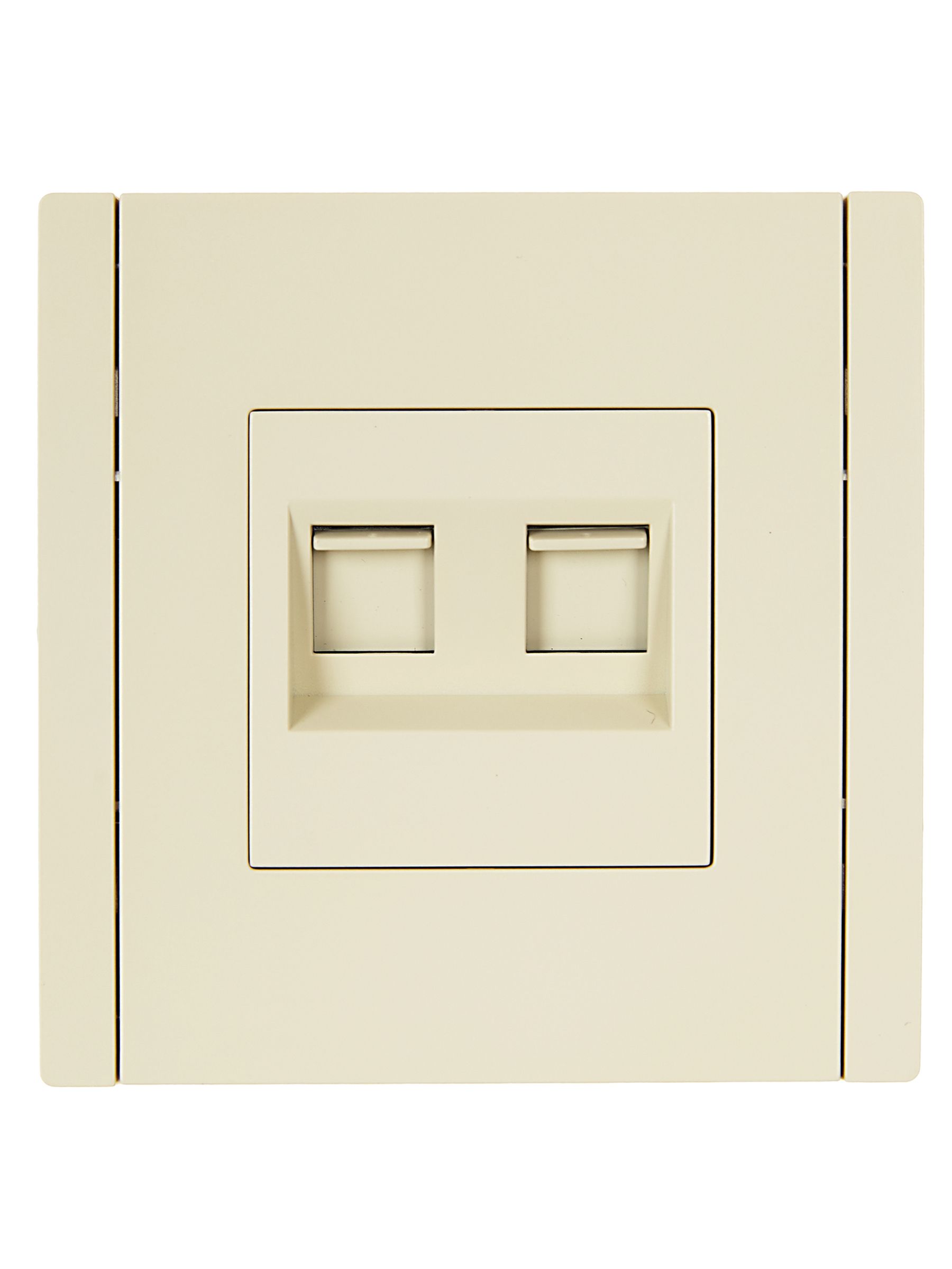 FORTE&PIANO Розетка компьютерная двойная RJ45 кат.5E FP433 ваниль IEK - Фото 5