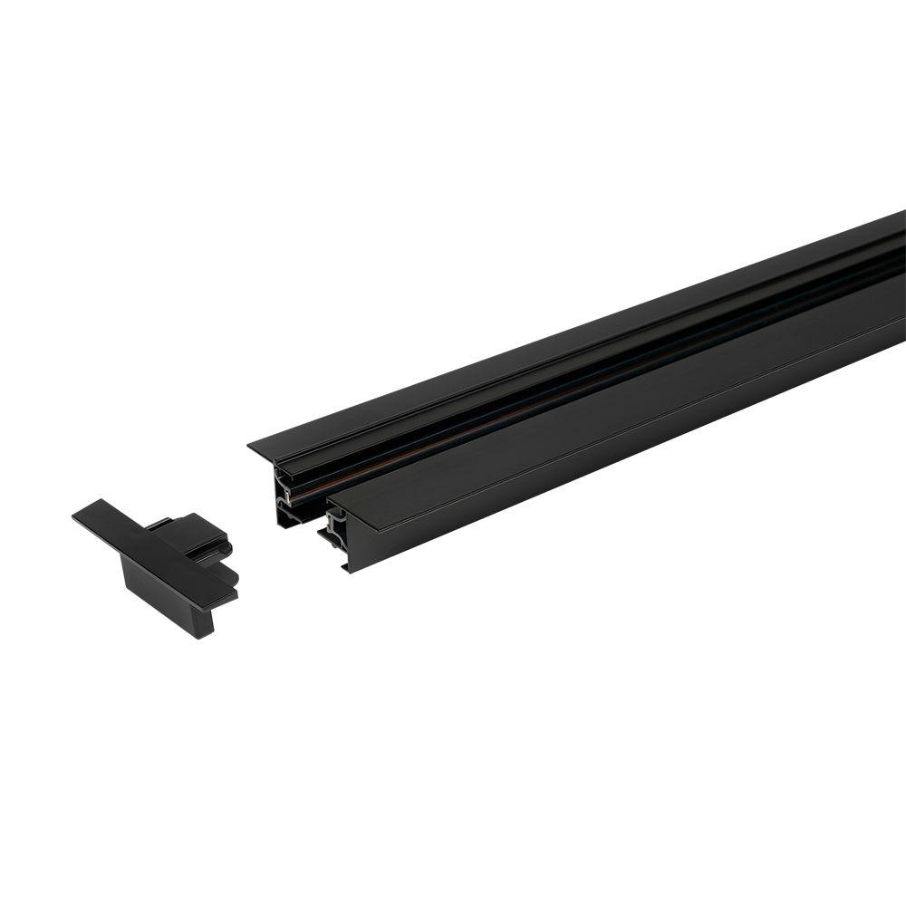 Шинопровод для трековых систем PTR/R 2M-BL чёрный 2м (встраиваемый) Jazzway - Фото 7