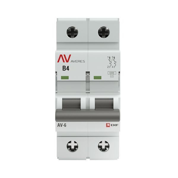 AV-6 2P 4A (B) 6kA EKF AVERES - Фото 4
