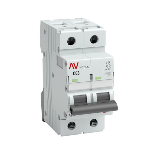 AV-6 2P 20A (B) 6kA EKF AVERES
