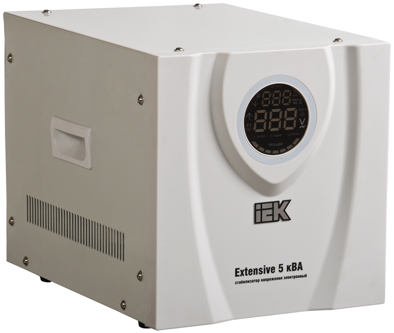 Стабилизатор напряжения переносной серии Extensive 5 кВА IEK