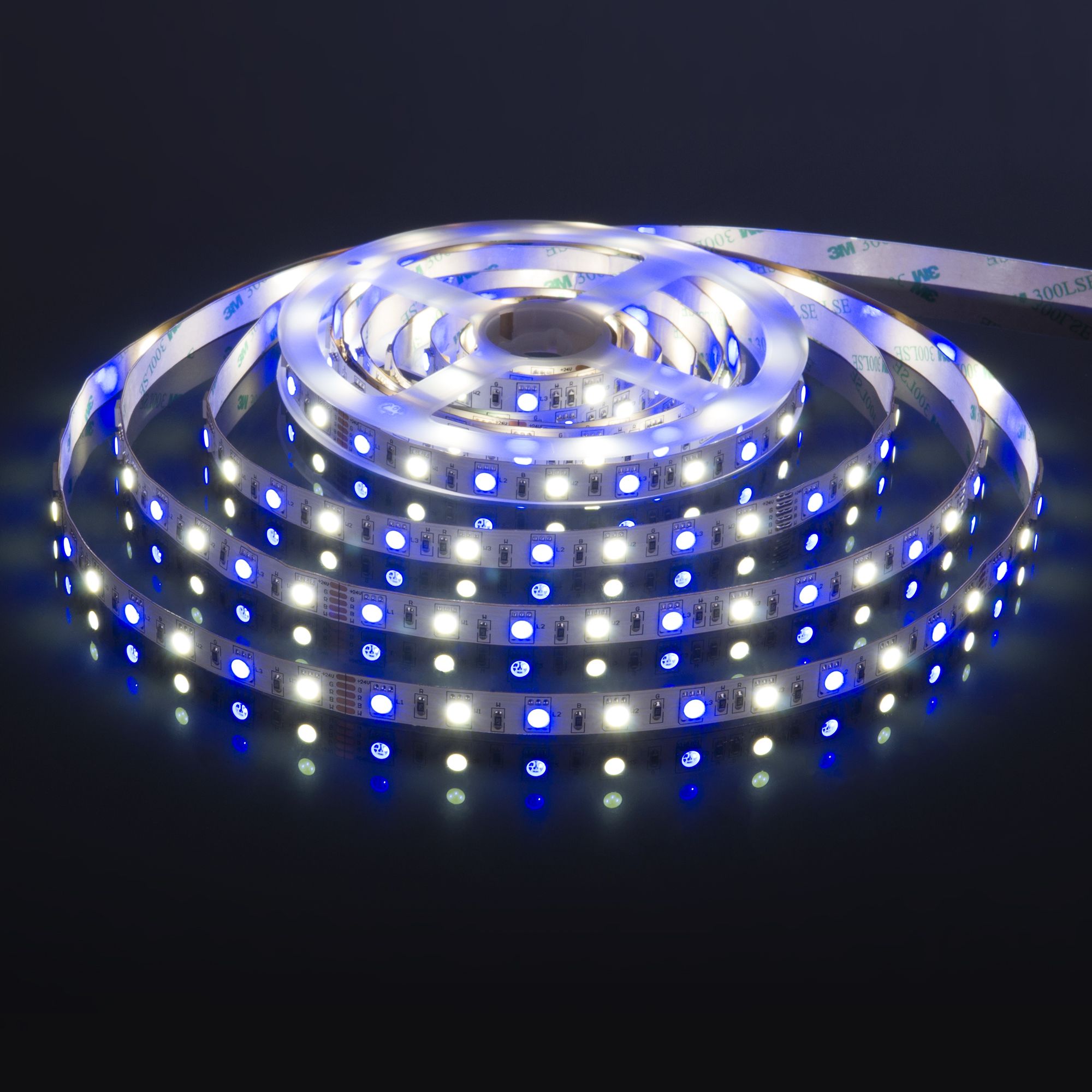 Лента светодиодная 24V 14,4W 60Led 5050+5050 IP20 MIX RGB/холодный белый, 5м Elektrostandard - Фото 6