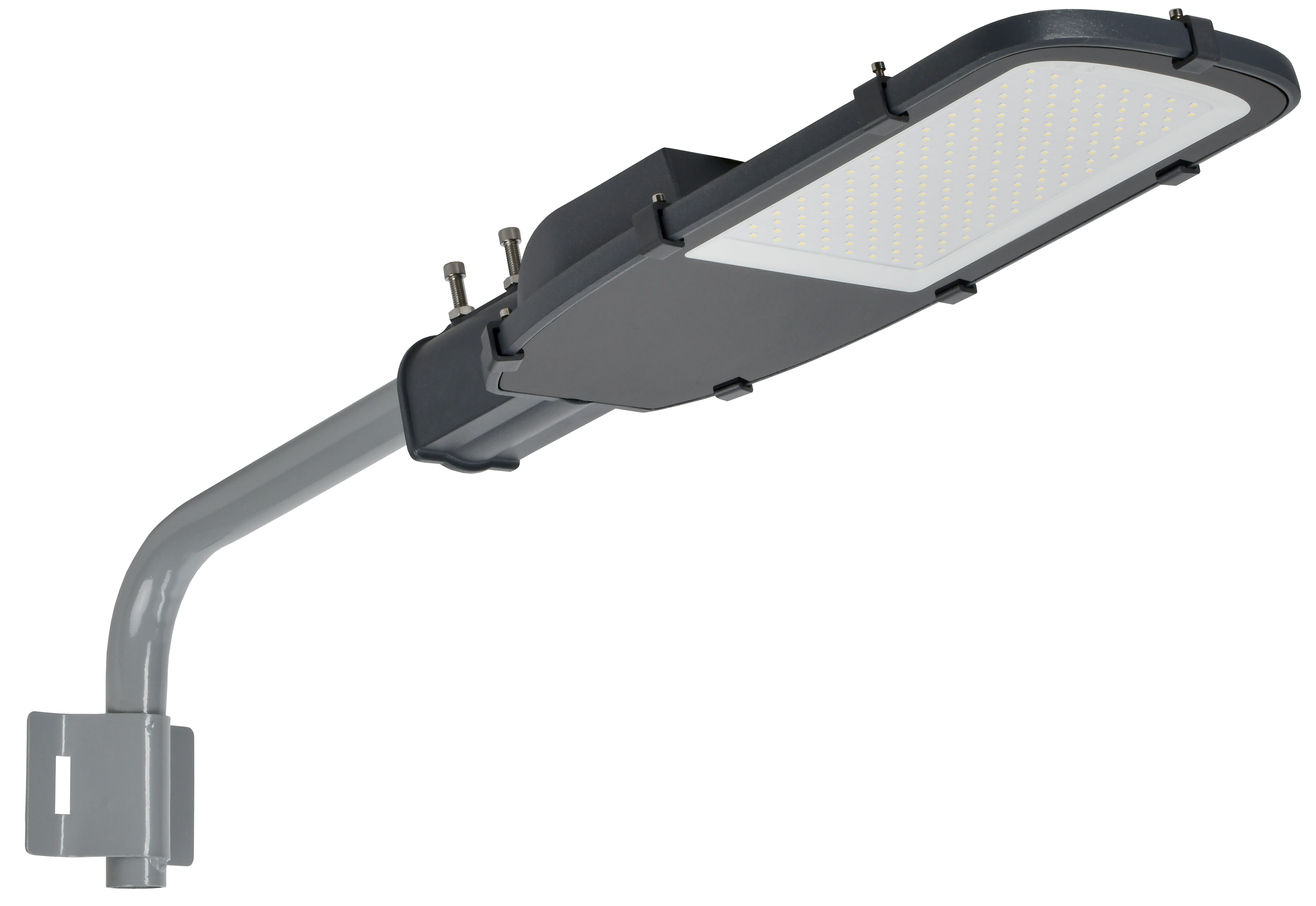 LIGHTING Кронштейн КР-1 D=60мм L=350мм под монтажную ленту 1 хомут серый IEK - Фото 3