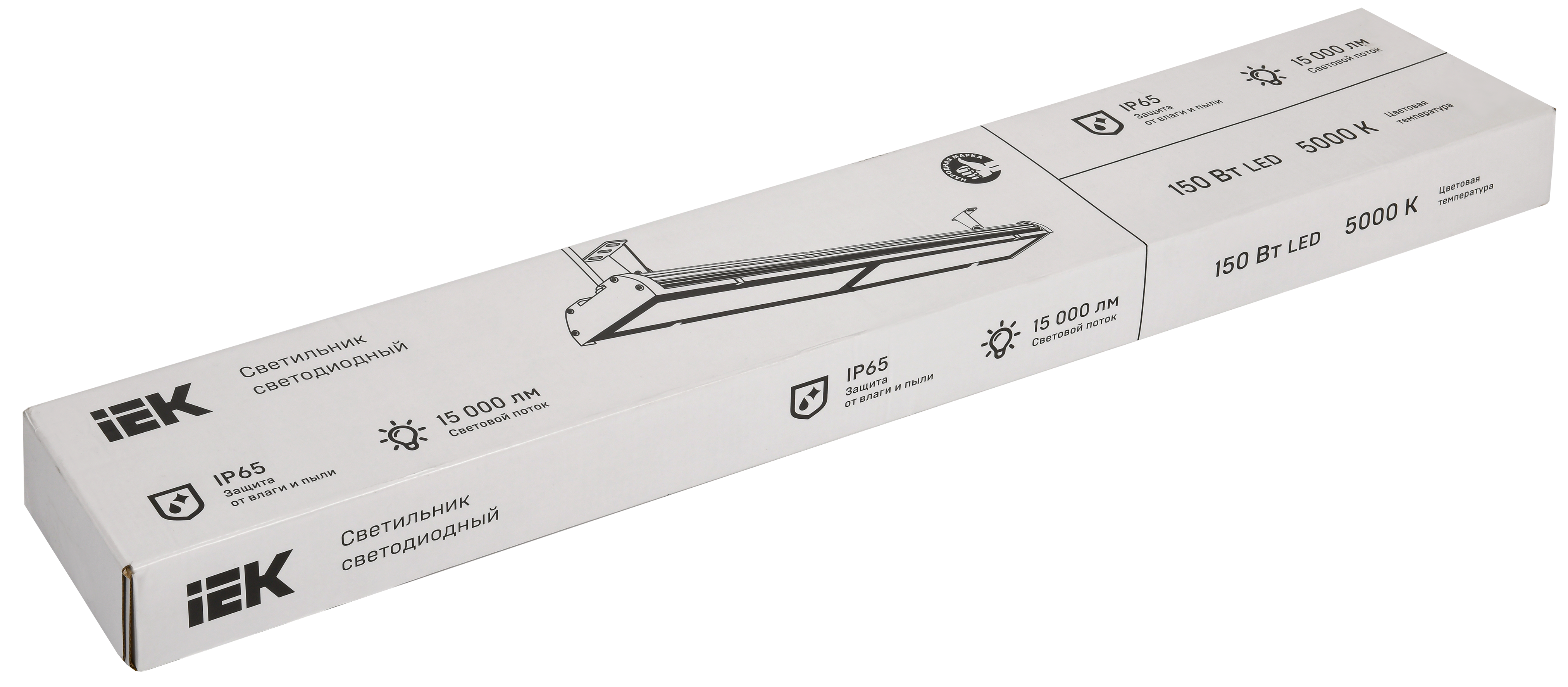 LIGHTING Светильник светодиодный ДСП 7021 150Вт 5000К IP65 IEK - Фото 2