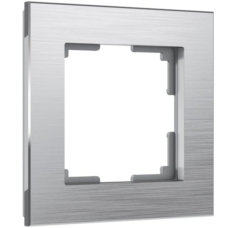 Рамка на 1 пост Aluminium (алюминий) Werkel
