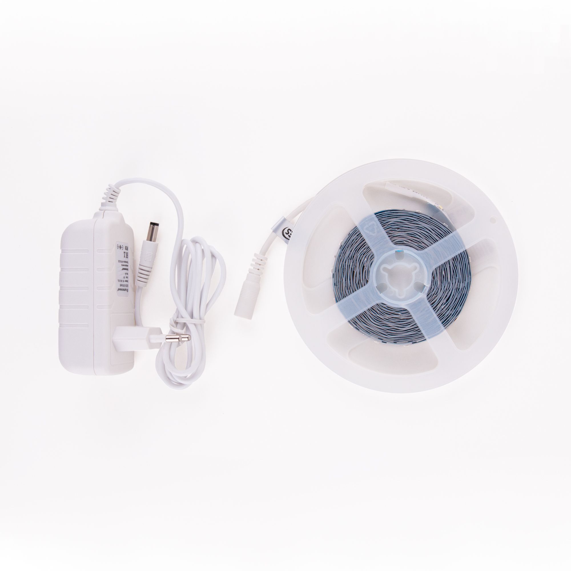 Набор светодиодной ленты Набор светодиодной ленты 12V 4,8W 60Led 2835 IP20 холодный белый, 5м Elektr - Фото 4