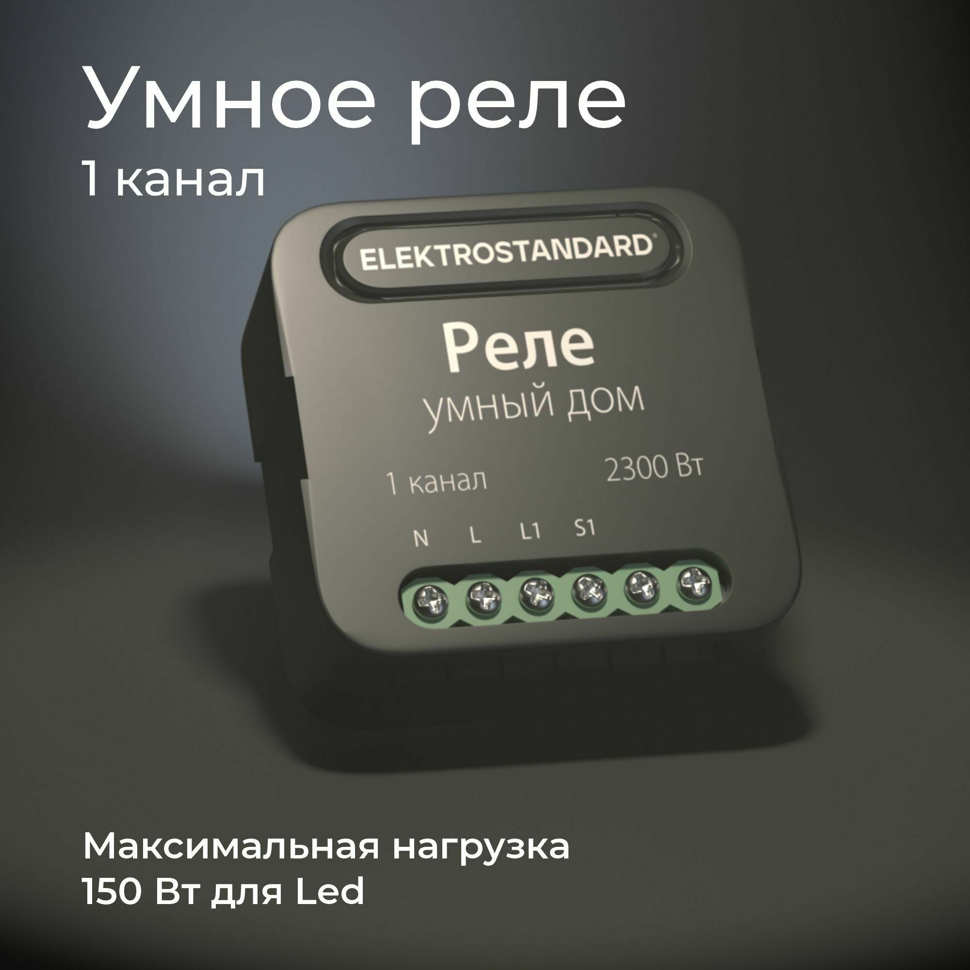 Умное одноканальное реле 76006/00 Elektrostandard - Фото 5