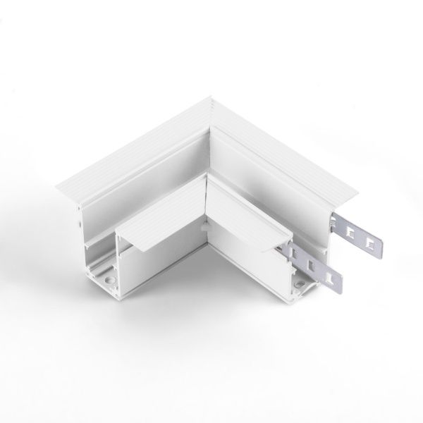 Slim Magnetic Коннектор угловой для встраиваемого шинопровода белый 85092/00 85092/00 Elektrostandar