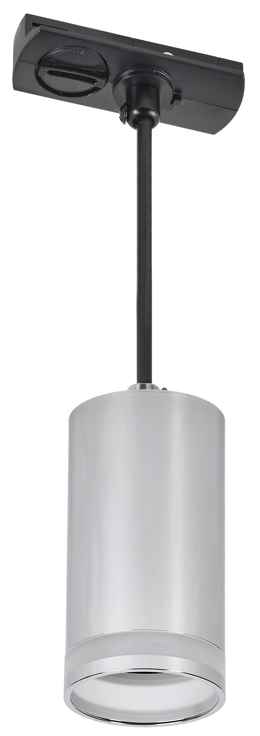 LIGHTING Светильник 4117 декоративный трековый подвесной под лампу GU10 хром IEK
