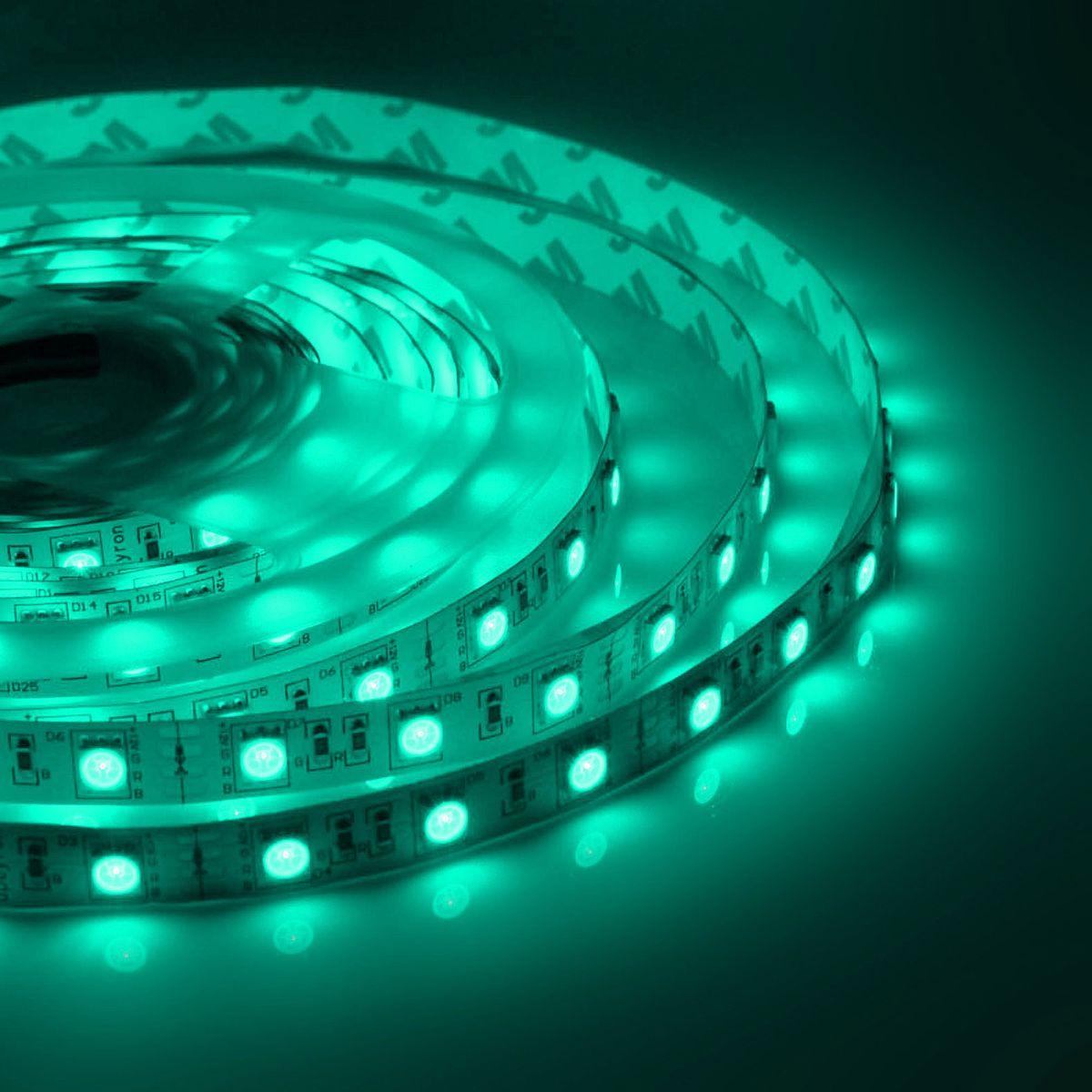 Лента светодиодная СТ smd5050 30д/м 12В IP20 5м RGB Apeyron - Фото 16