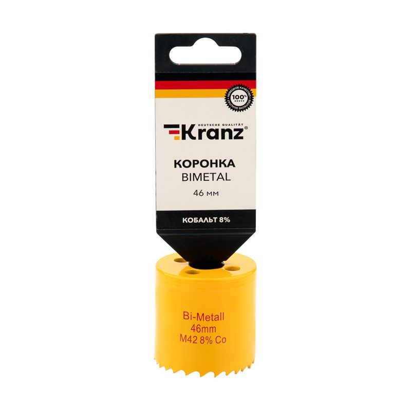 Коронка Bimetal 46мм KRANZ - Фото 3