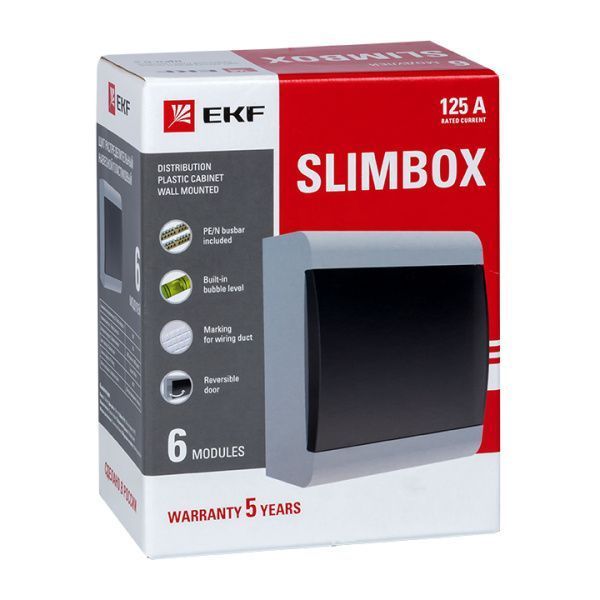 ЩРН-П-6 "SlimBox" IP41 EKF - Фото 6