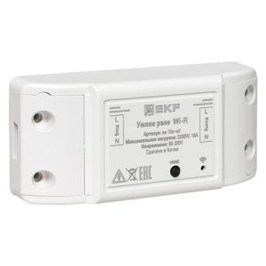 Умное реле 10А Wi-FI EKF Connect ss-10a-wf