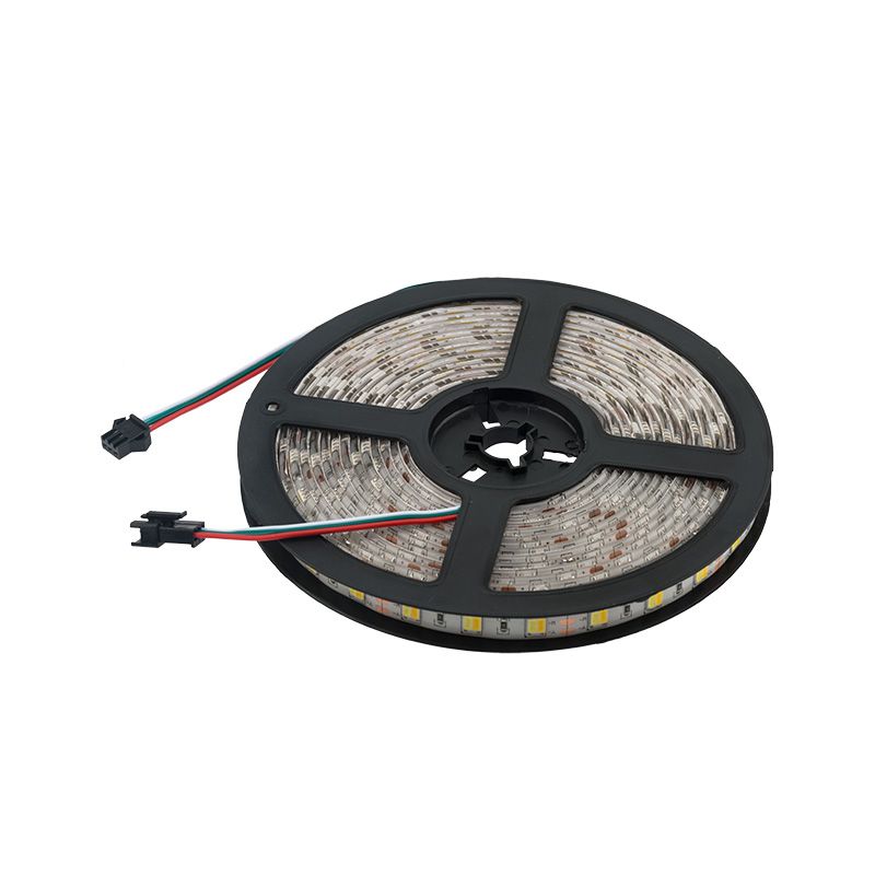 Лента светодиодная 12В, SMD5050, 60 LED/м, 6000К+3000К, 12мм, 5м, IP65 LAMPER - Фото 3