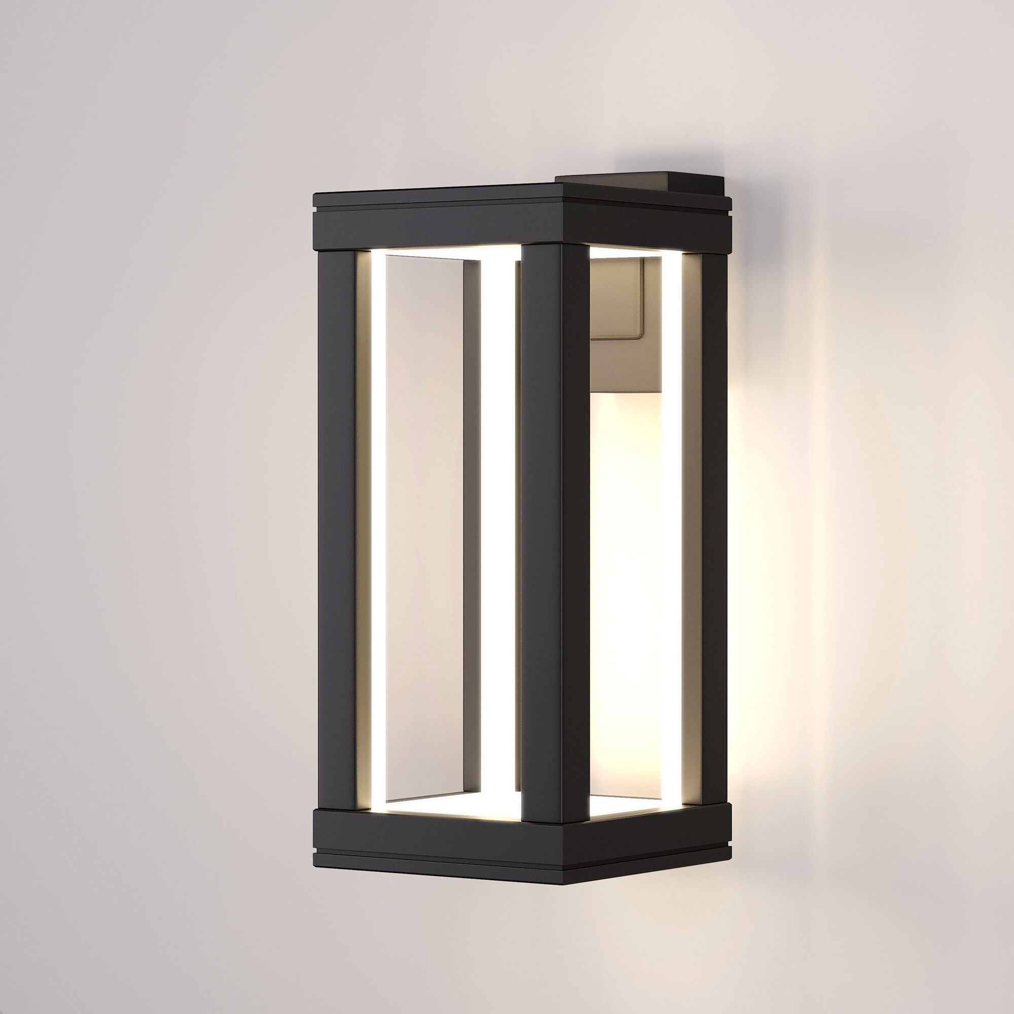 Светильник светодиодный уличный настенный Frame LED IP54 1527 TECHNO LED черный Elektrostandard
