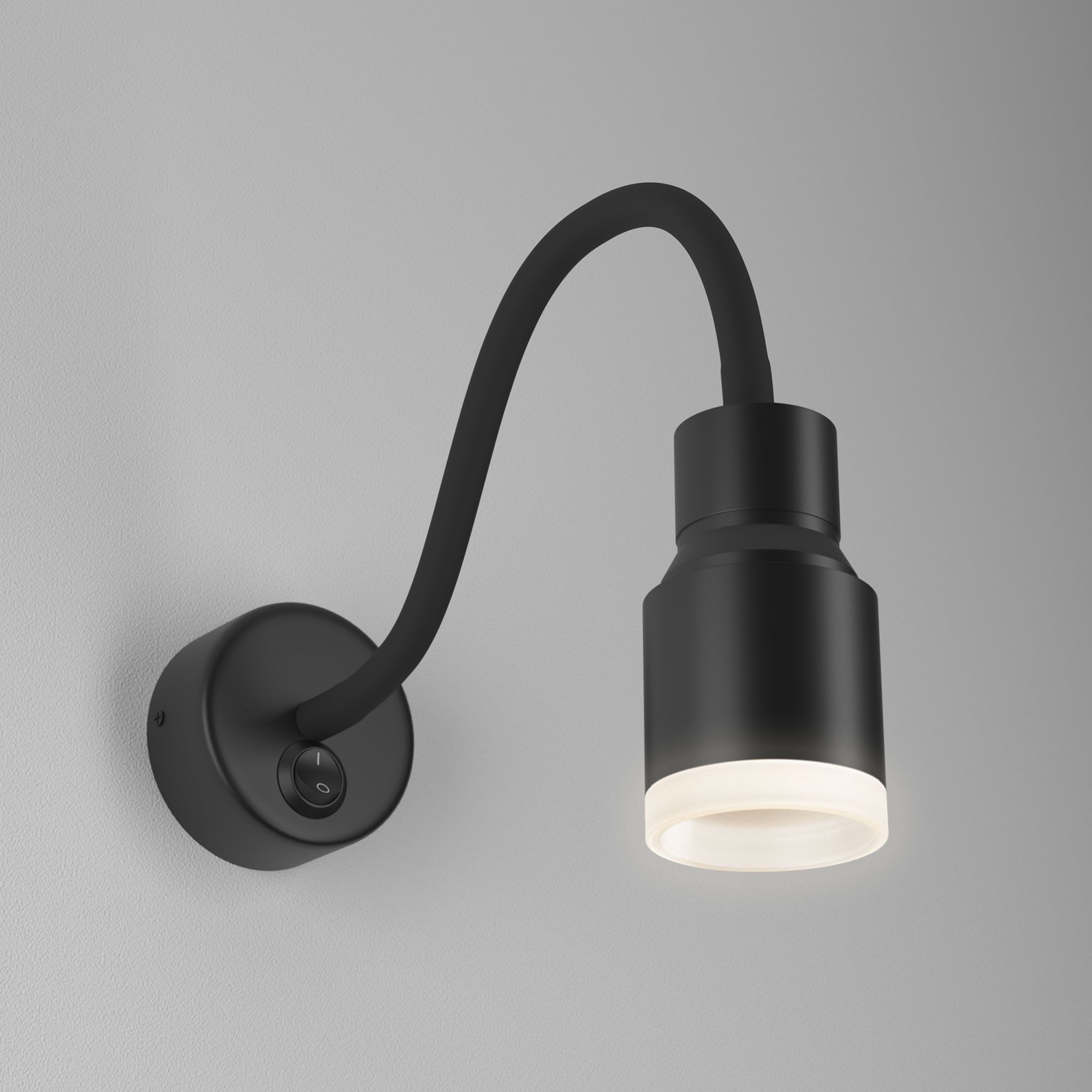 Светильник светодиодный настенный с гибким корпусом Molly LED MRL LED 1015 черный Elektrostandard