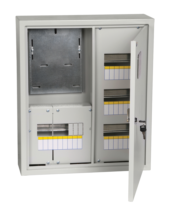TITAN Корпус металлический ЩУРн-3/24 (560х480х165мм) IP31 IEK