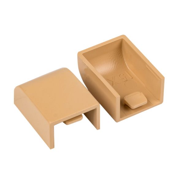 Заглушка (15х10) (4 шт) свет. дерево EKF-Plast