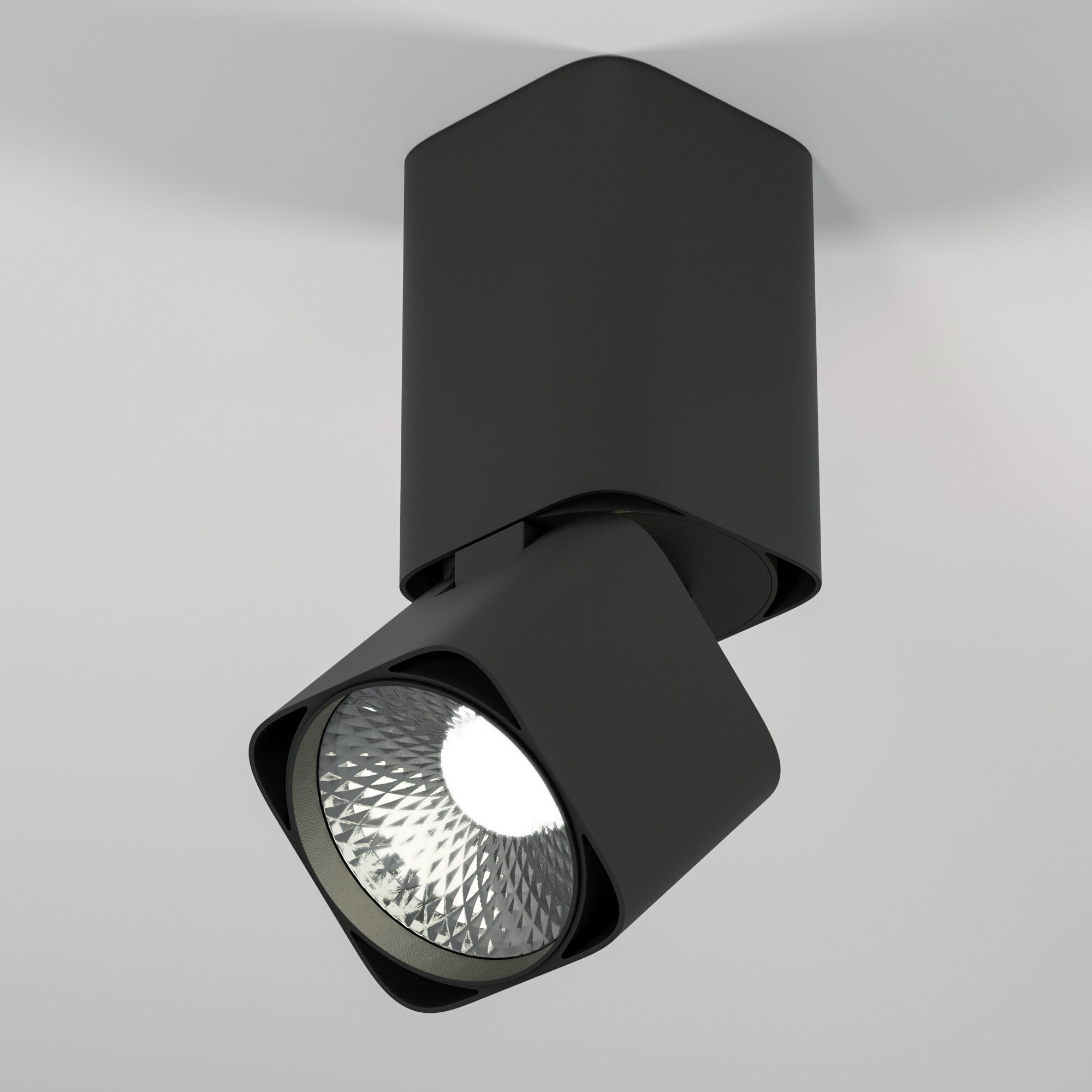 Светильник потолочный светодиодный 25043/LED 10W 4000K чёрный 25043/LED Elektrostandard