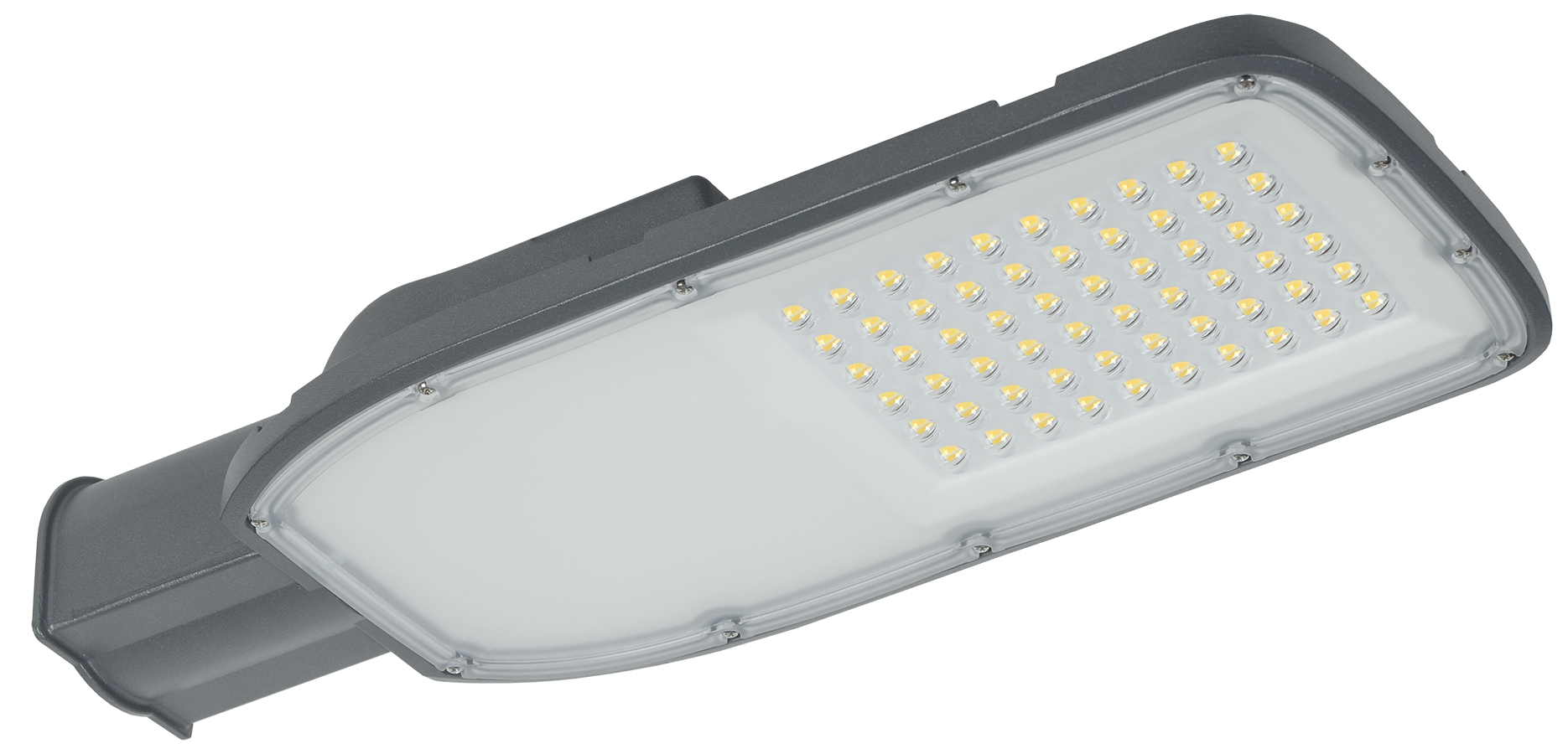Светильник светодиодный консольный ДКУ 1004-100Ш 3000К IP65 серый IEK