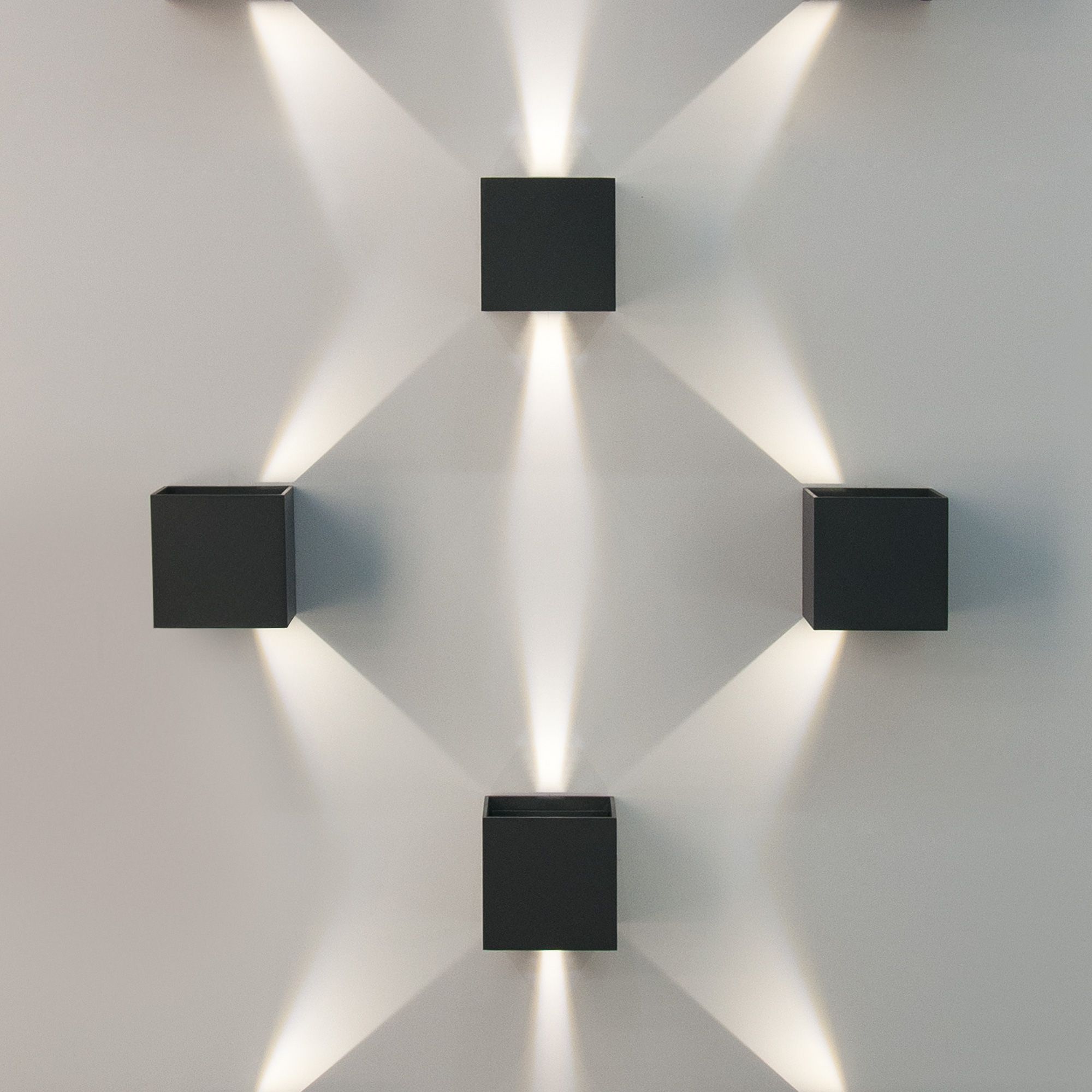 Светильник светодиодный уличный настенный Winner черный 1548 TECHNO LED Elektrostandard - Фото 3